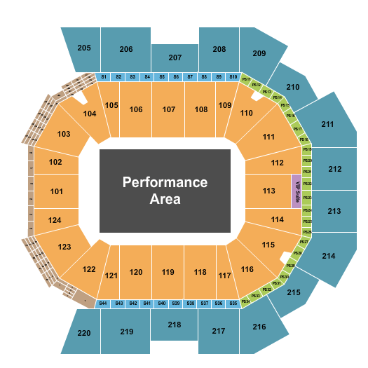 Moody Center ATX PBR Seating Chart